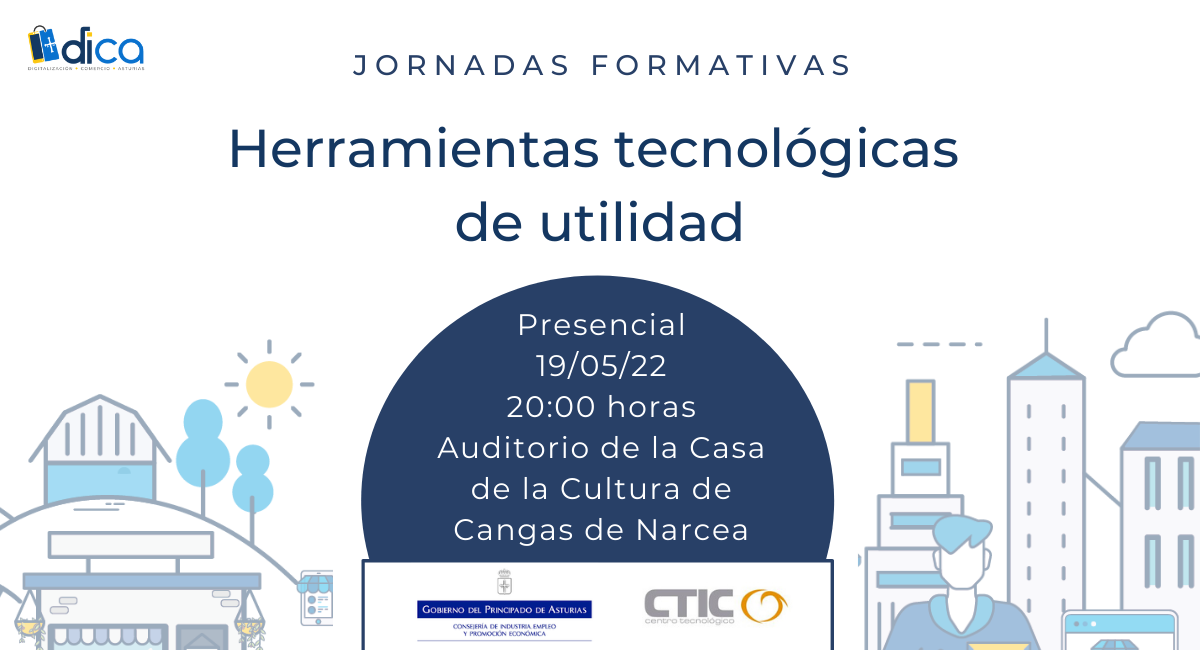 Formación DICA en Cangas de Narcea sobre herramientas de utilidad para el comercio