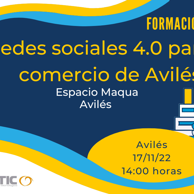 Formación presencial en Avilés sobre redes sociales 4.0