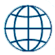 Icono de globo web